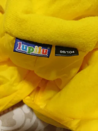 Pantalón de esquí para niño amarillo