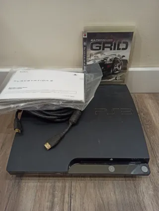 Consola PS3 Sony + Mando + Juego GRID