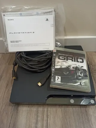 Consola PS3 Sony + Mando + Juego GRID
