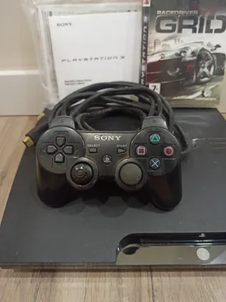 Consola PS3 Sony + Mando + Juego GRID
