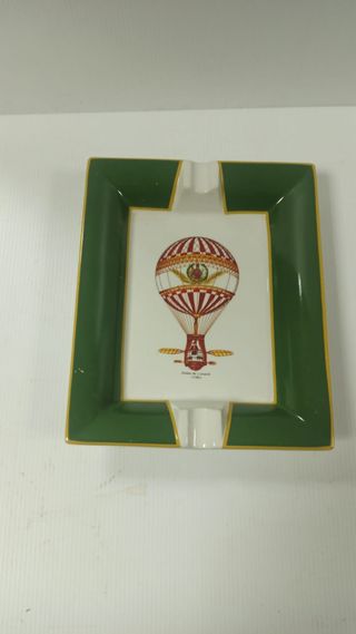 LA CARTUJA Cenicero Cerámica Globo