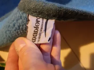 Manta de forro polar multicolor