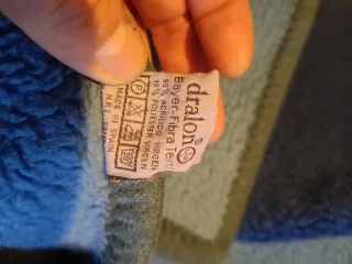 Manta de forro polar multicolor