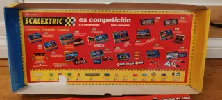 Scalextric Cambio de Pista en Curva