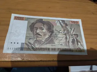 Billete 100 Francos Franceses 1995