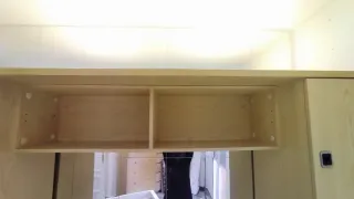 Armadio a ponte in legno