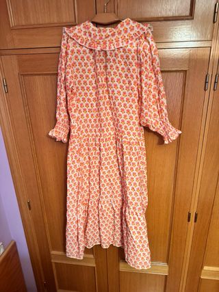 Vestido Muscari boho estampado talla única