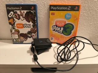 Eye Toy Play 1 + 3 + Cámara PS2