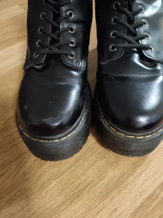 Botas tipo Martens Negras Talla 40