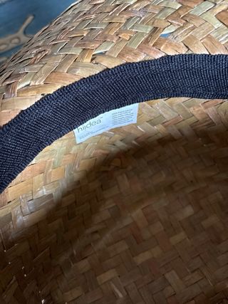 Cappello di paglia naturale taglia L