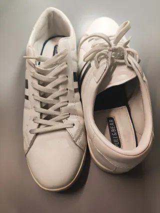 Zapatillas Pull&Bear Hombre Blancas