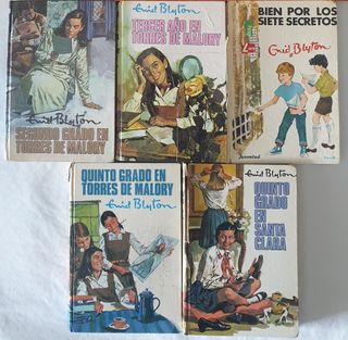 Lote 5 libros Enid Blyton – clásicos juveniles