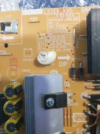 Fuente Alimentación TV Samsung UE55KU6400U