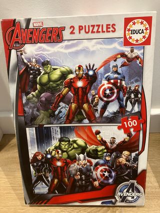 Puzzles varios: Avengers, Super Zings. 5€ cada uno