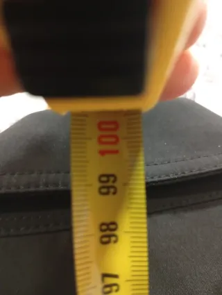 Gabardina Zara Negra Talla L/40