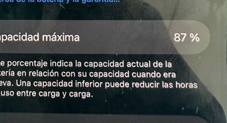 Batería Original iPhone 15 Pro - 87% Salud