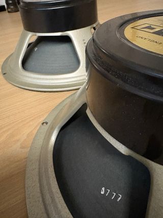 2x Altavoces Celestion Rola G12H 1977