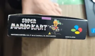 Super Mario Kart Super Nintendo PAL