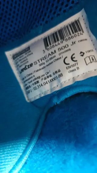 Casco de esquí Wedze blanco jr