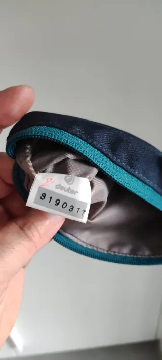 Astuccio porta penne Deuter blu