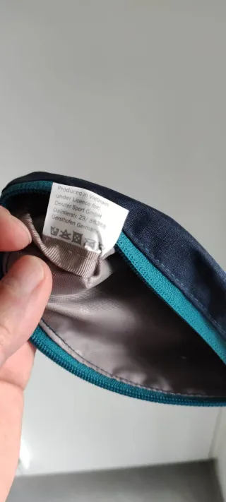 Astuccio porta penne Deuter blu