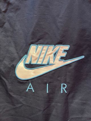 Giacca Nike Air vintage blu e bianca