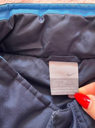 Giacca Nike Air vintage blu e bianca