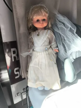 Muñeca Violeta Comunión Antigua