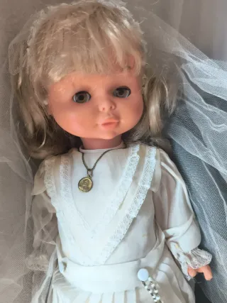 Muñeca Violeta Comunión Antigua