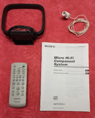 Microcadena Sony CMT-CPX11 (75+75W)