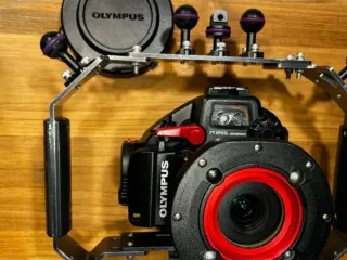 Equipo de buceo para cámara