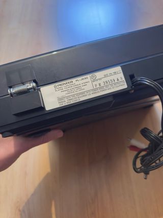 Giradischi Pioneer PL-J230 Nero