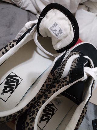 Vans Old Skool Leopardo Negro Talla 42