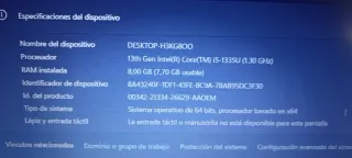 Ordenador HP 250R G9 core i5 + funda + ratón