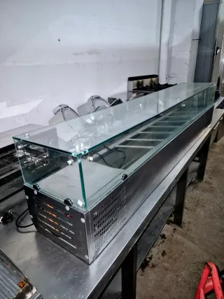 Vitrina Refrigerada Acero Inoxidable