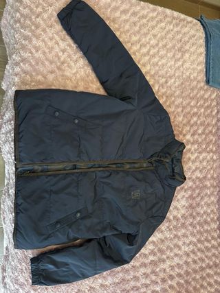 Abrigo niño azul talla 16