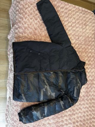 Abrigo niño azul talla 16