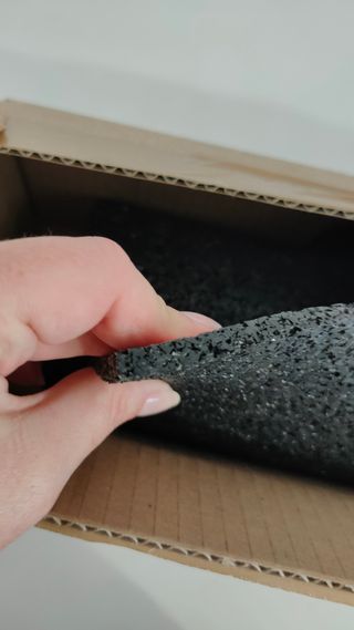 Alfombra antideslizante de caucho para lavadora