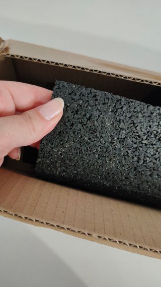 Alfombra antideslizante de caucho para lavadora