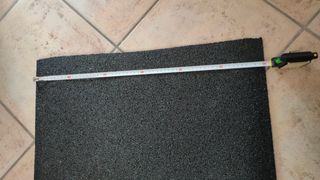 Alfombra antideslizante de caucho para lavadora