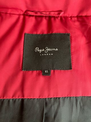 Plumífero Mujer Pepe Jeans Rojo Talla XS