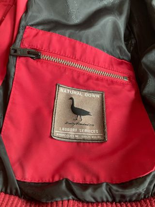 Plumífero Mujer Pepe Jeans Rojo Talla XS