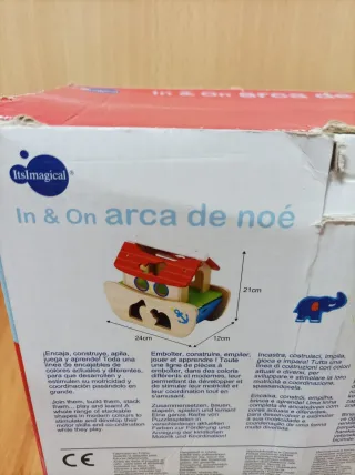 Juguete Arca de Noé de madera de ItsImagical