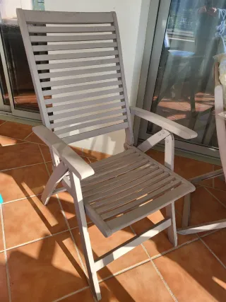 Mesa extensible Teka + 4 sillas y 2 sillones