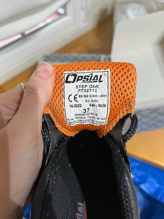 Zapatos de seguridad OPSIAL Talla 37