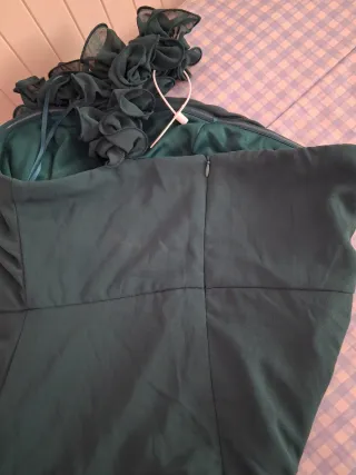 Vestido verde fiesta