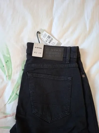 Pantalón G-Star 3301 Slim Negro Talla 32