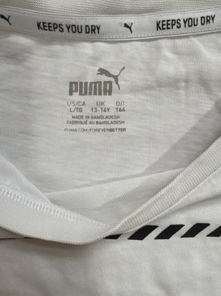 4 Camisetas Puma