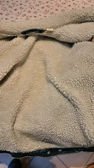 Chaqueta Levi's Sherpa Azul lavado