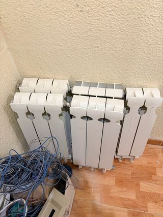 Radiadores de metal blancos urge vender